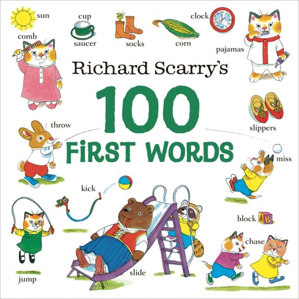 Richard Scarry's 100 First Words -- Richard Scarry